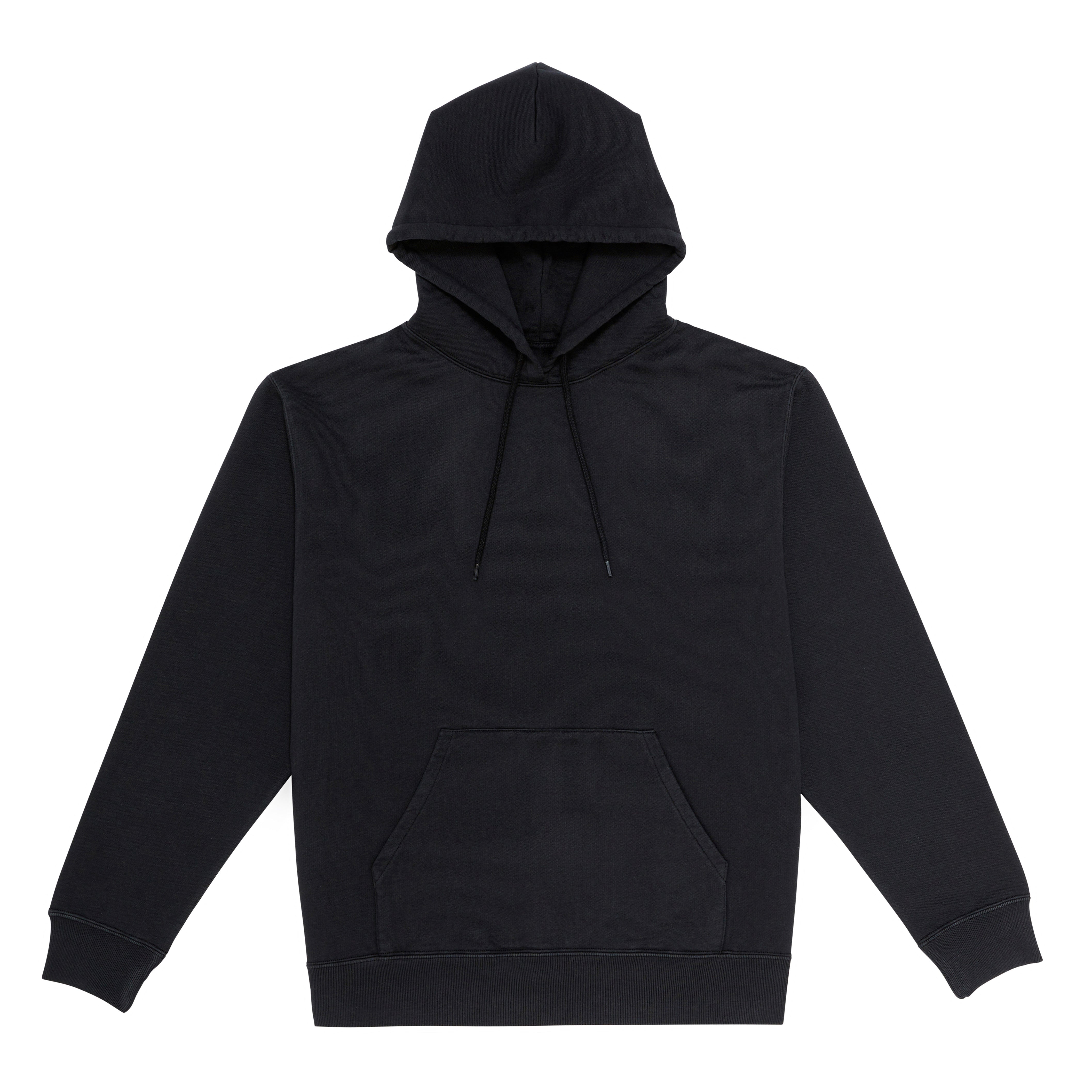 Classic Hoodie Crossgrain, True Black