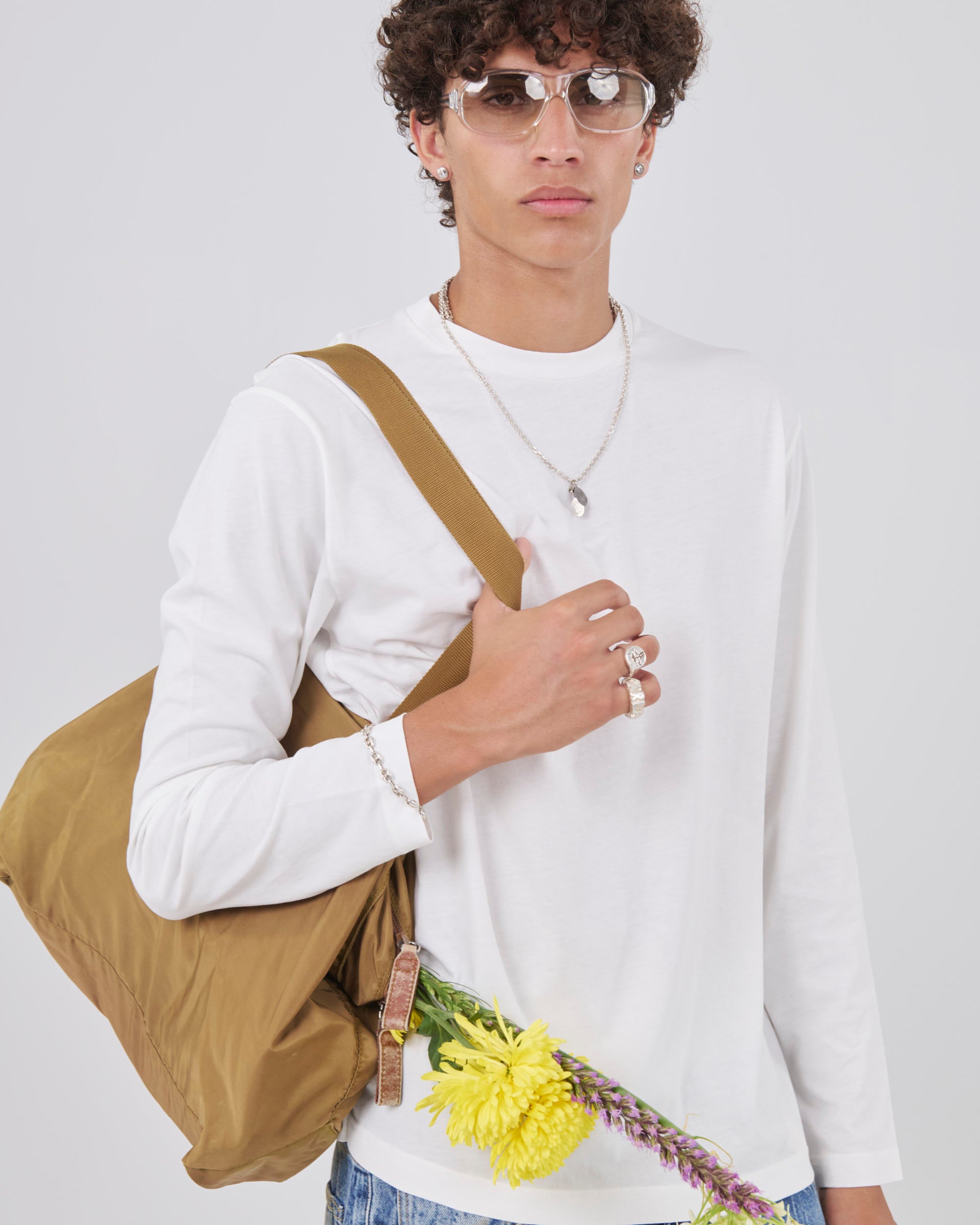 Boxy Longsleeve 135, True White