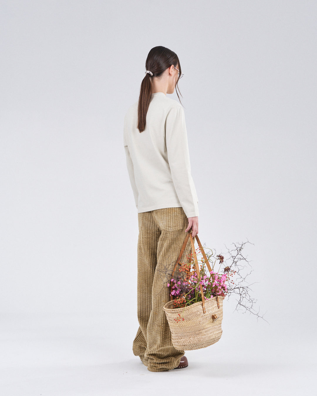 Boxy Longsleeve, Clay Dust