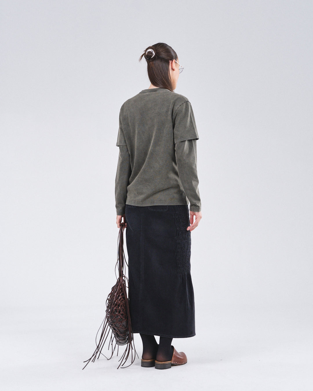 Boxy T-Shirt, Night Forest