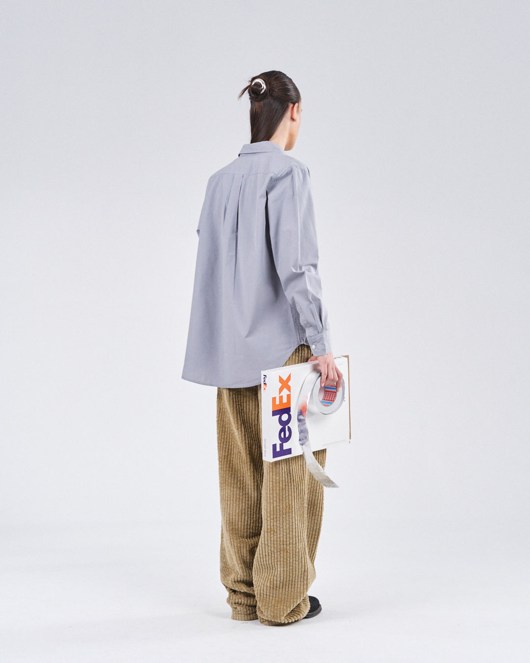 Shark Collar Shirt, Cimento