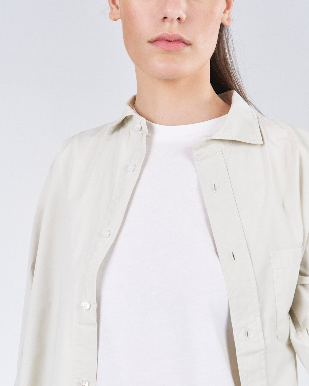 Shark Collar Shirt, Clay Dust