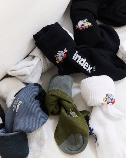 Tennis Socks, True White