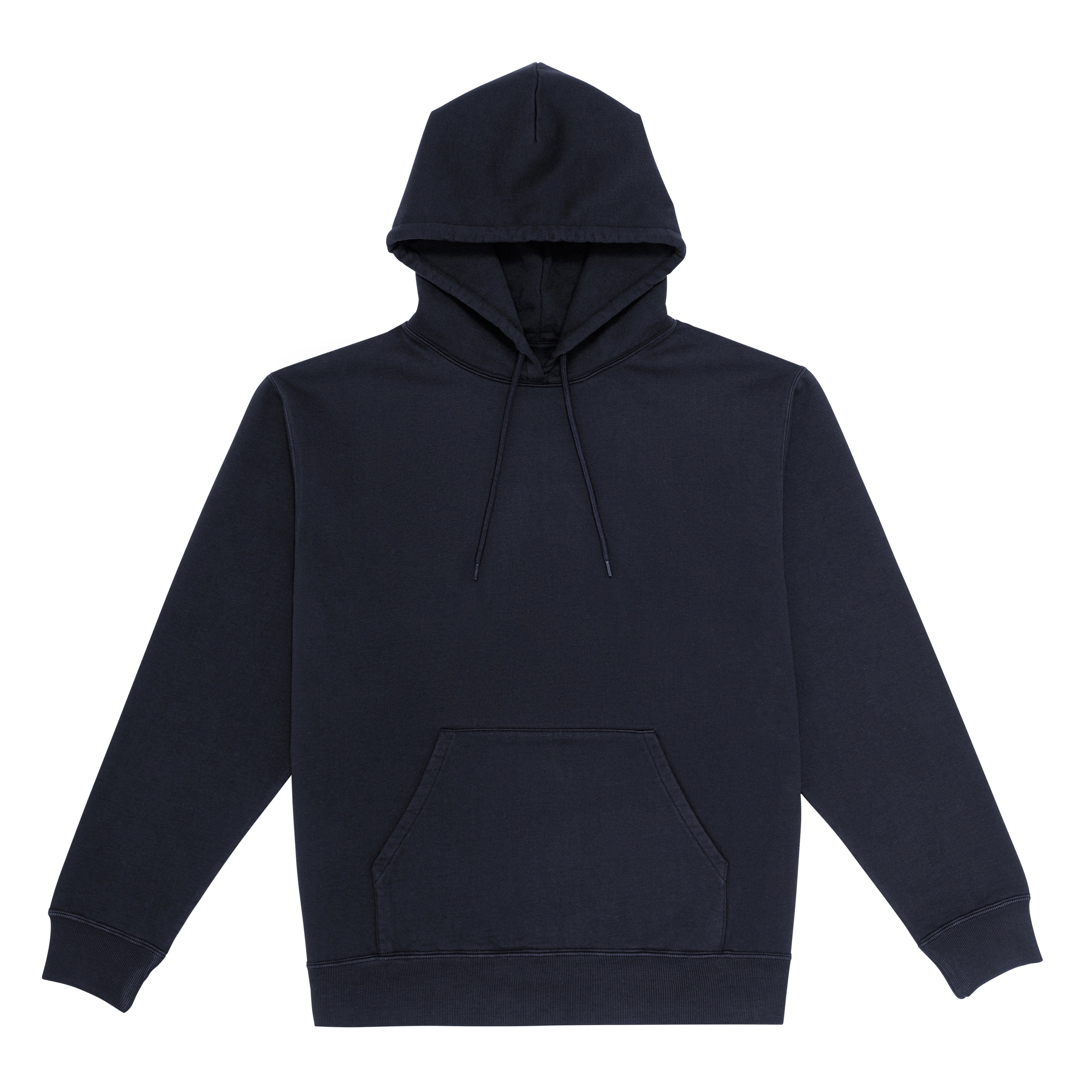 Classic Hoodie Crossgrain, Dark Navy