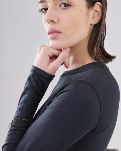 Lightweight Longsleeve, True Black