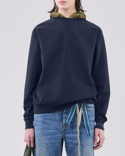 Raglan Sweatshirt, Dark Navy