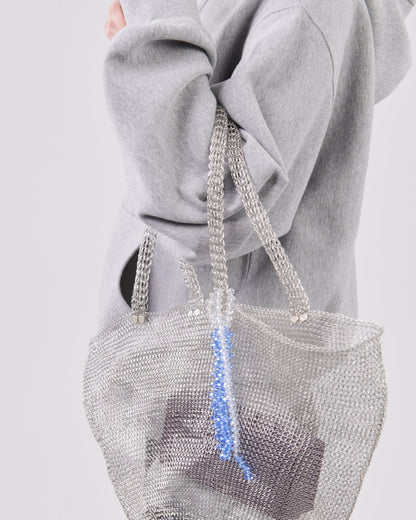 Zip Hoodie Crossgrain 310, Grey Mescla