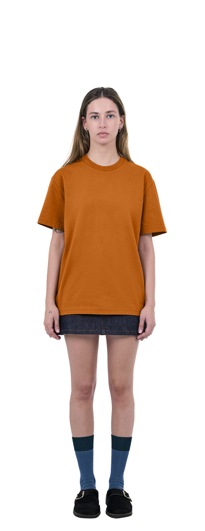 Boxy T-Shirt, Amber Ash
