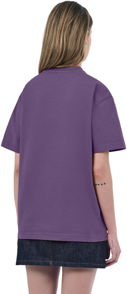 Boxy T-Shirt, Purple Dawn