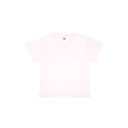 Cropped T-Shirt, Pink Veil