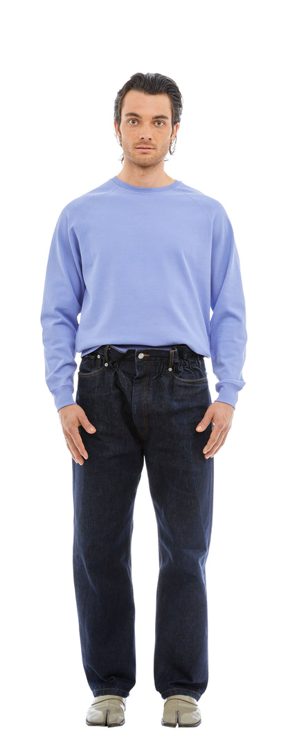 Raglan Sweatshirt, Vinca Periwinkle