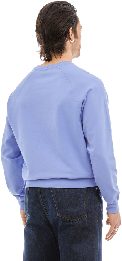 Raglan Sweatshirt, Vinca Periwinkle