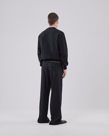 Classic Sweatshirt Crossgrain, True Black