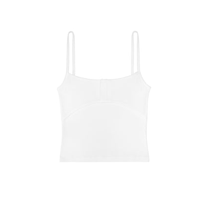 Balconette Tank Top 220, True White