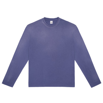 Boxy Longsleeve 135, Navy Fade