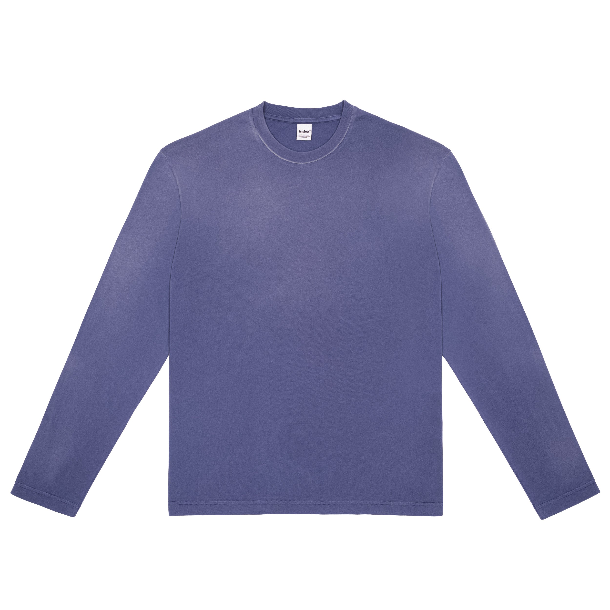 Boxy Longsleeve 135, Navy Fade