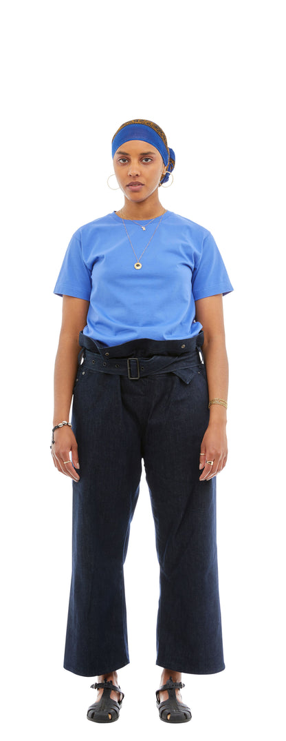 Tiny T-Shirt, Azulejo Blue
