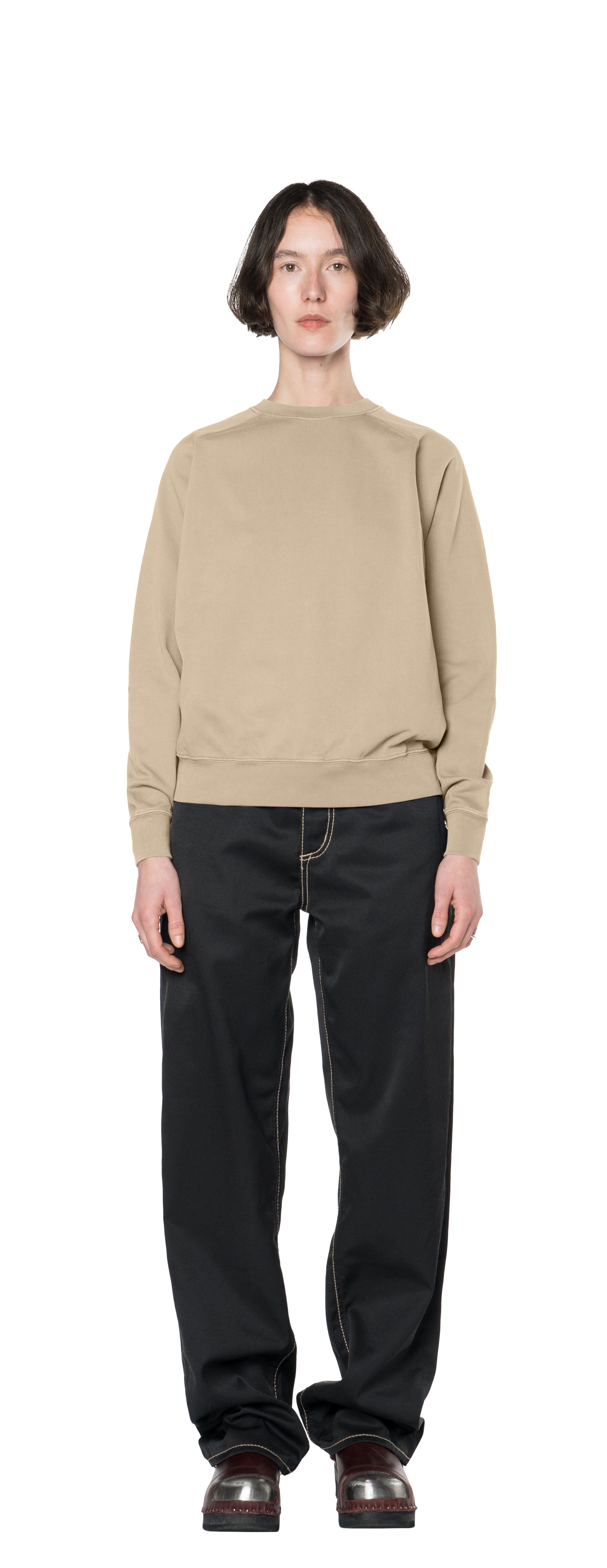 Raglan Sweatshirt, Burnt Sand