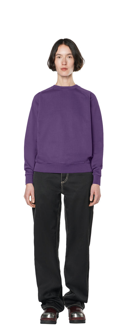 Raglan Sweatshirt, Purple Dawn
