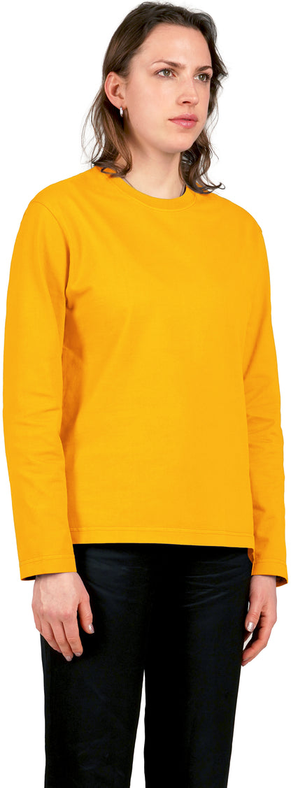 Boxy Longsleeve, Saffron
