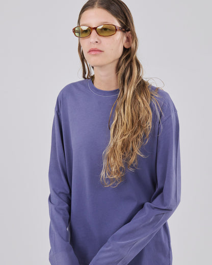 Boxy Longsleeve 135, Navy Fade