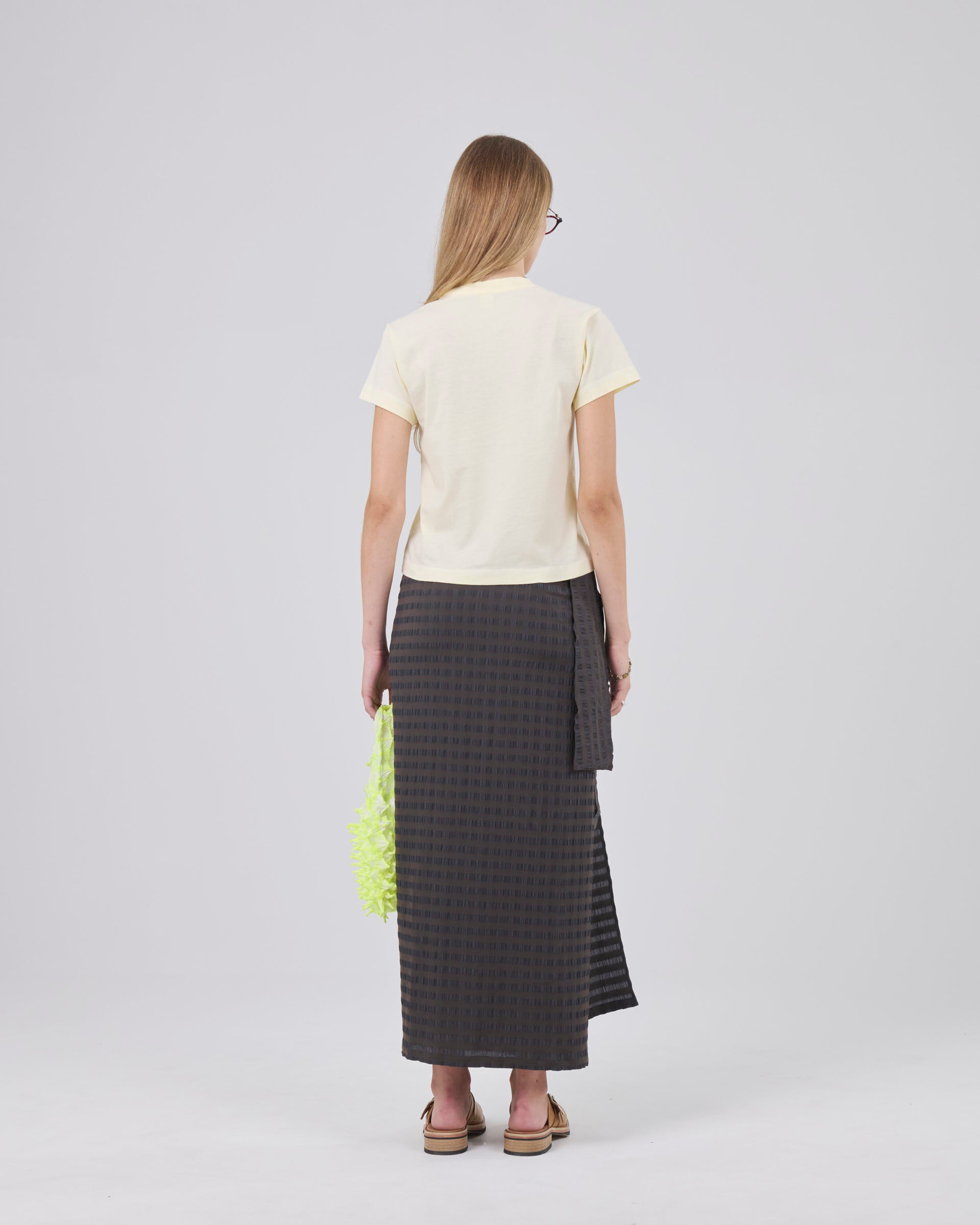 Cropped T-Shirt, Lemon Peel