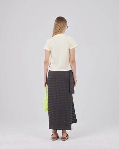 Cropped T-Shirt, Lemon Peel