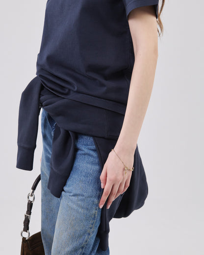Boxy T-Shirt, Dark Navy
