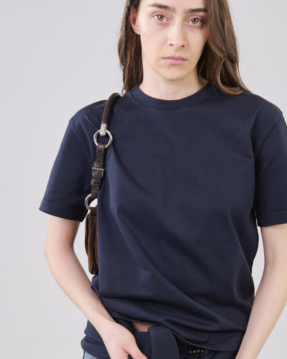 Boxy T-Shirt, Dark Navy