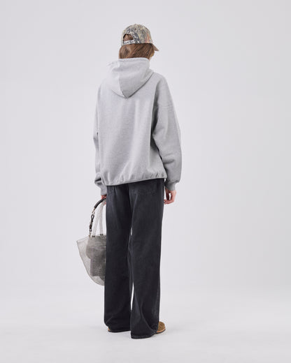 Classic Hoodie, Grey Mescla
