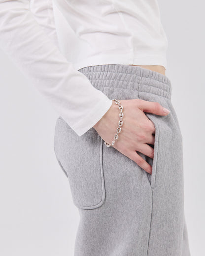 Oversized Sweatpants Crossgrain 310, Grey Mescla