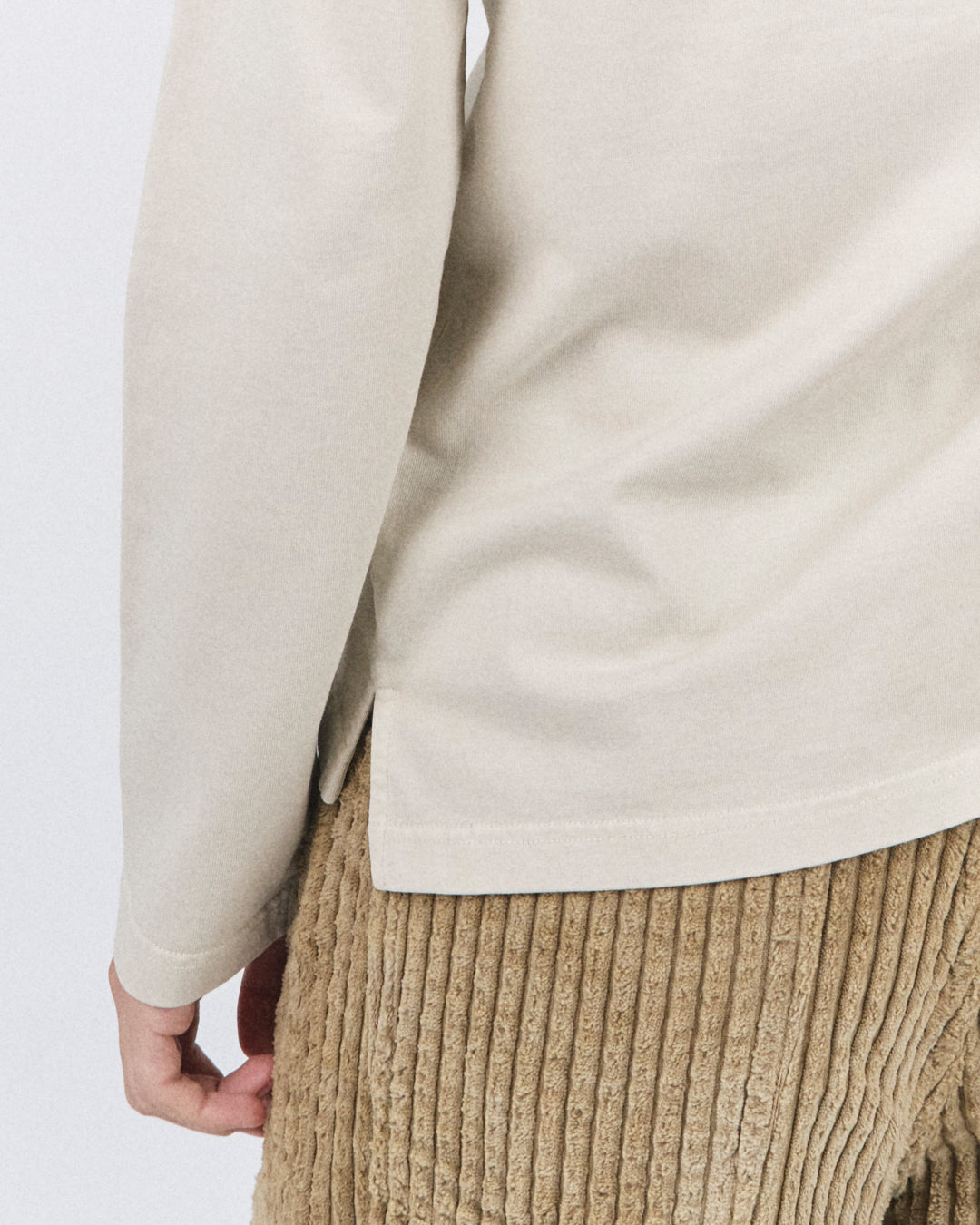 Boxy Longsleeve, Clay Dust