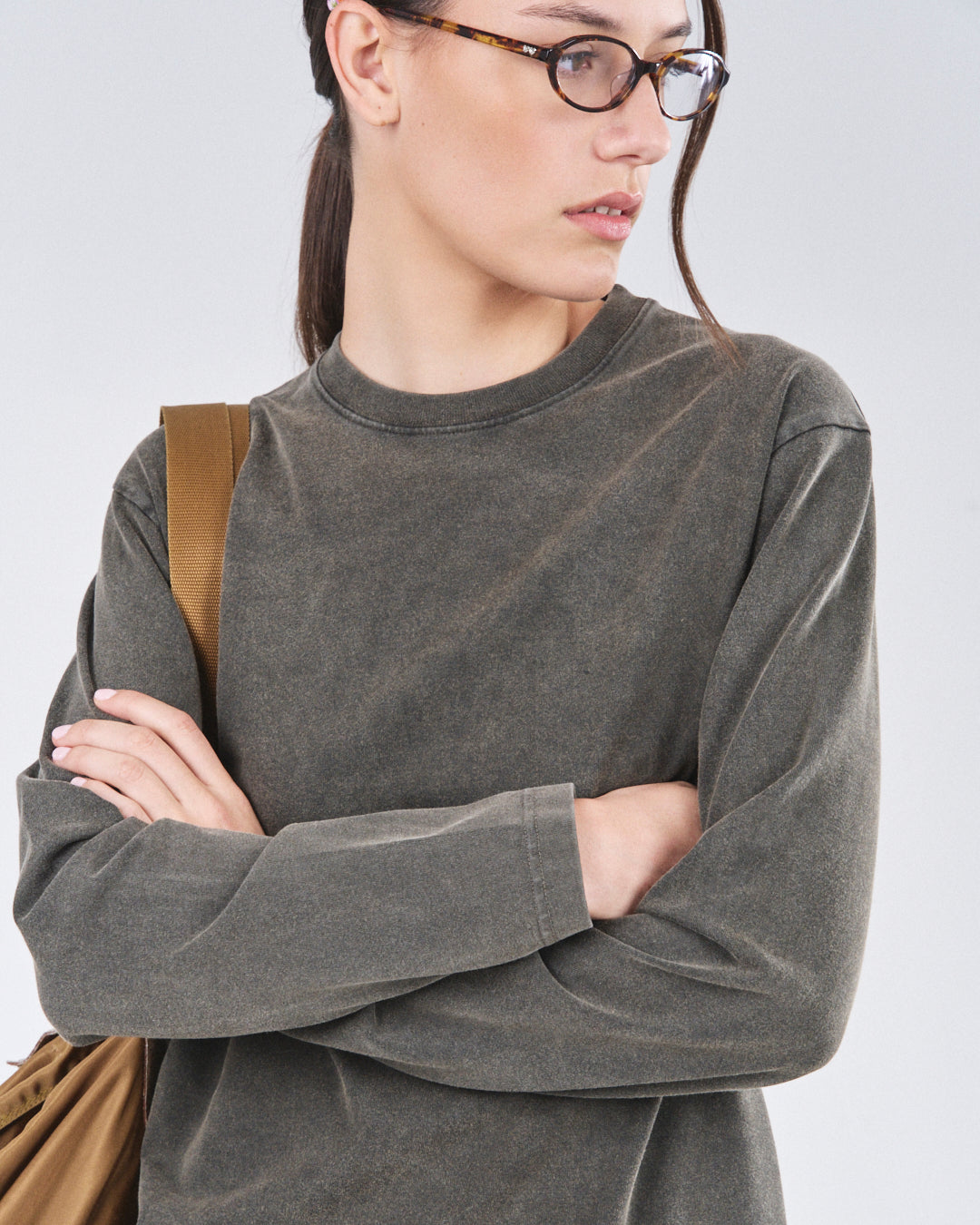 Boxy Longsleeve, Night Forest