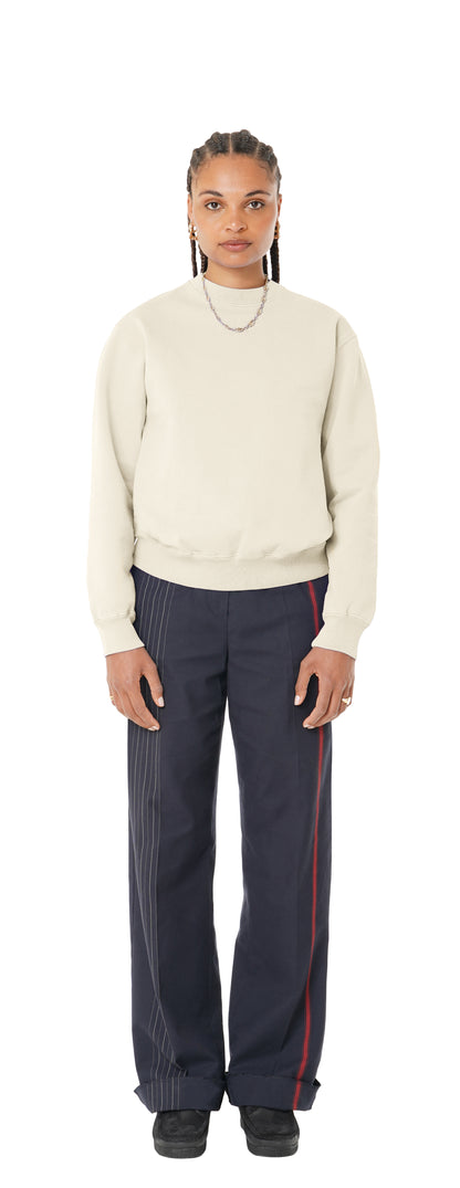 Classic Sweatshirt Crossgrain, Nata