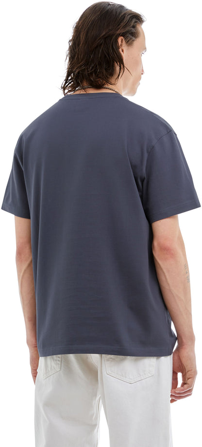 Boxy T-Shirt, Deep Blueberry