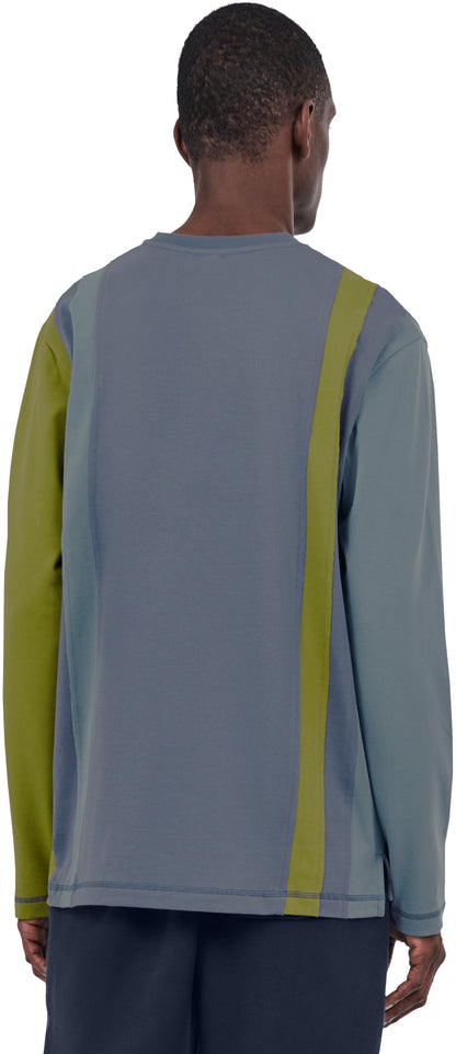 Boxy Longsleeve Patchwork, Mossy Quilt
