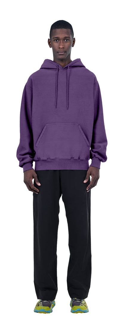 Classic Hoodie Crossgrain, Purple Dawn