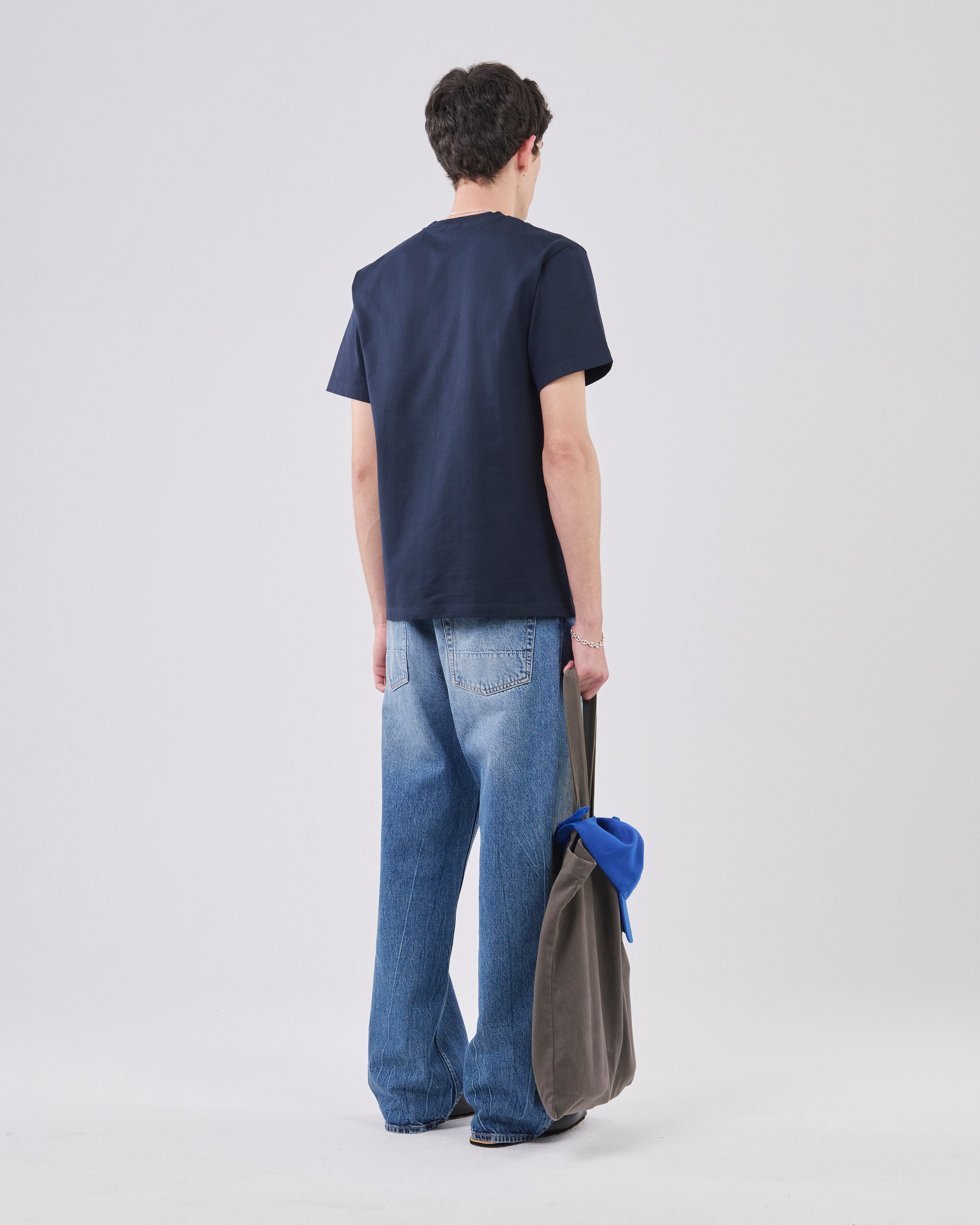 Boxy T-Shirt, Dark Navy
