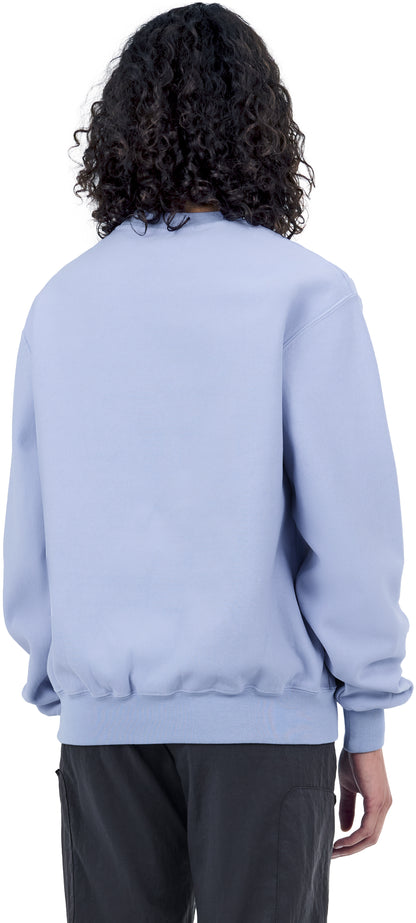 Classic Sweatshirt Crossgrain, Bluebell