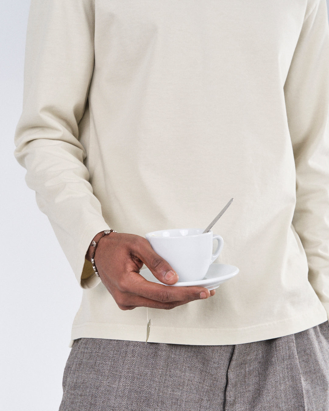 Boxy Longsleeve, Clay Dust