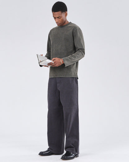 Boxy Longsleeve, Night Forest