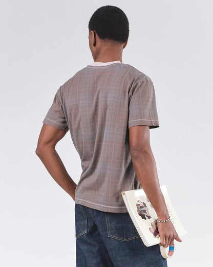 Classic T-shirt 135, Bark Tartan Atelier E.B