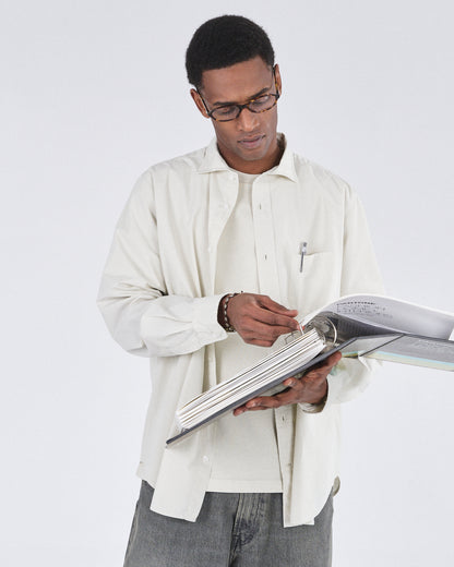 Shark Collar Shirt, Clay Dust