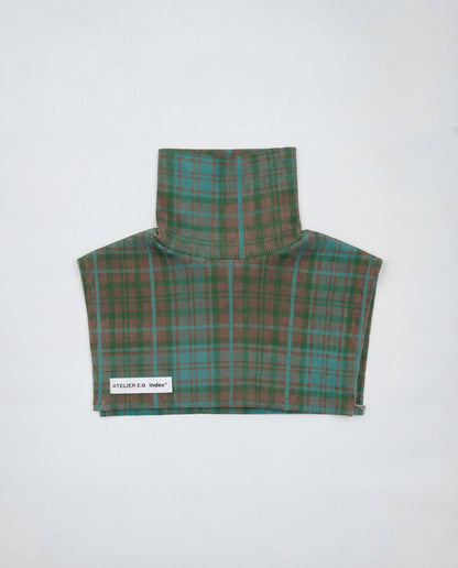 Neck Piece 220, Night Tartan Atelier E.B