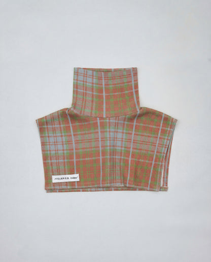 Neck Piece 220, Sunny Tartan Atelier E.B