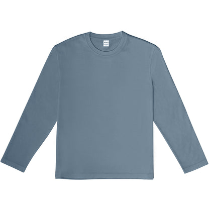 Boxy Longsleeve, Blue Slate
