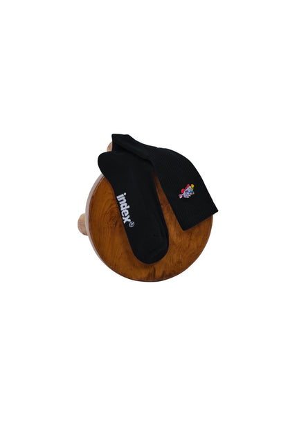 Tennis Socks, True Black
